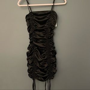 ruched satin dress from Forever 21!! NWT!